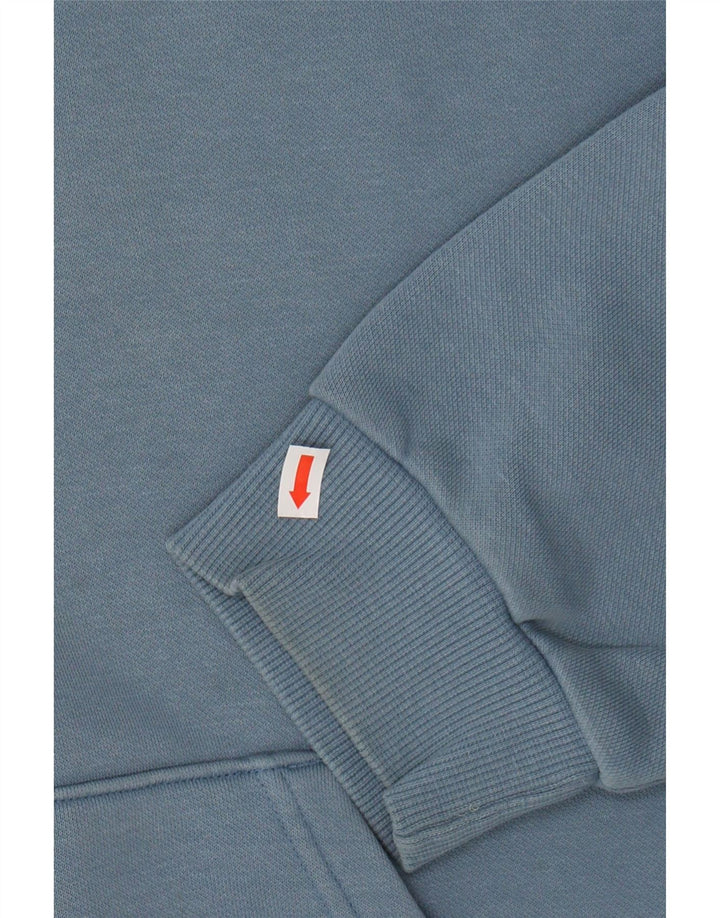 PUMA Mens Hoodie Jumper 2XL Blue Cotton
