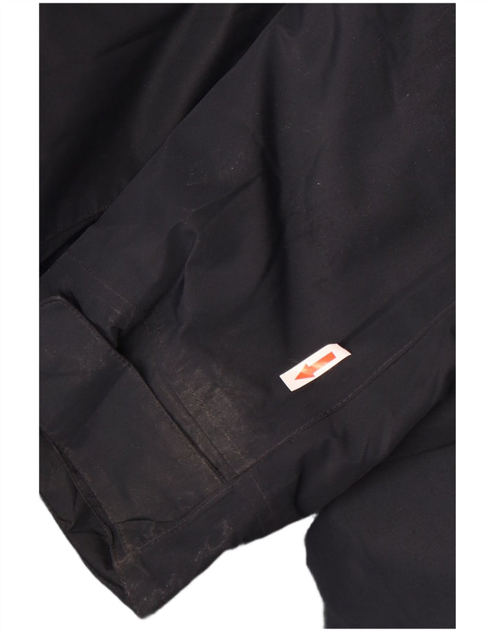 Męski płaszcz wiatrówka z kapturem Barbour UK 44 2XL Granatowy poliester