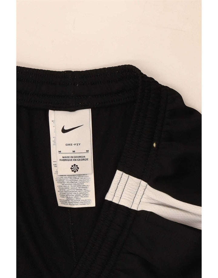 Męskie spodnie dresowe Nike Dri Fit, poliester w kolorze średniej czarnej kolorystyki