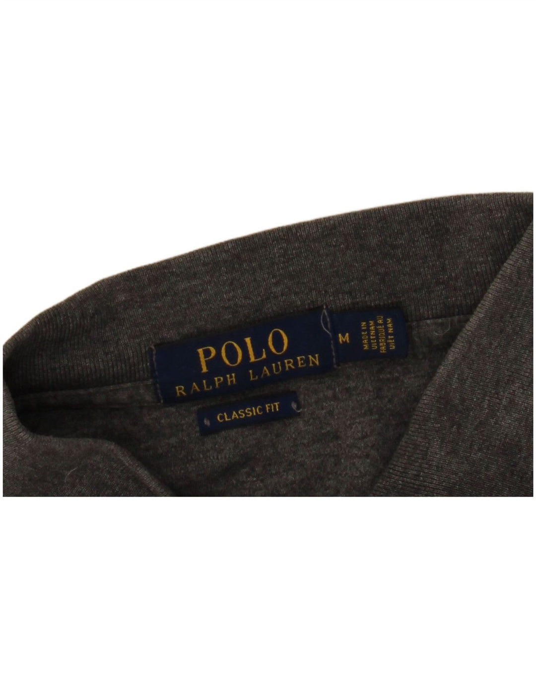 POLO RALPH LAUREN Męska koszulka polo o klasycznym kroju, średnio szara