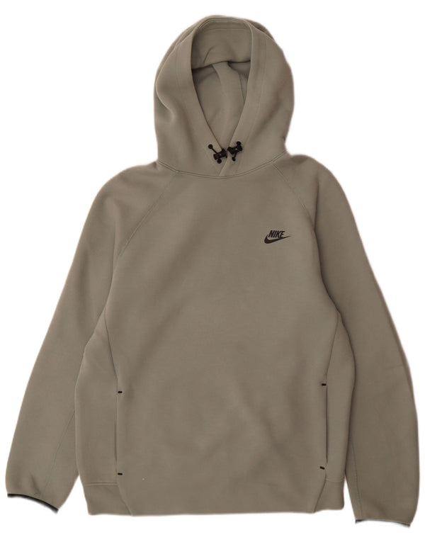 Męski sweter z kapturem Nike, duży, zielony, bawełniany