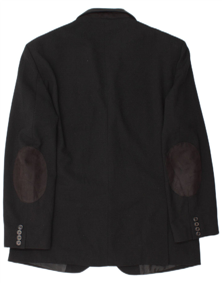 Zara Męska marynarka zapinana na 2 guziki UK 42 XL Czarna