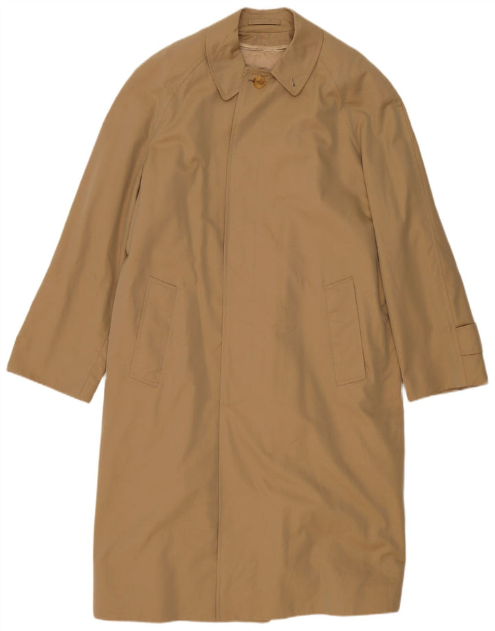 Płaszcz męski Vintage UK 40, duży, beżowy