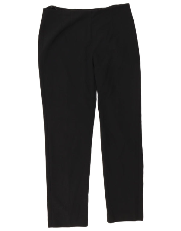 Marks & Spencer Damskie zwężane spodnie codzienne UK 12 Medium W32 L30 Czarne