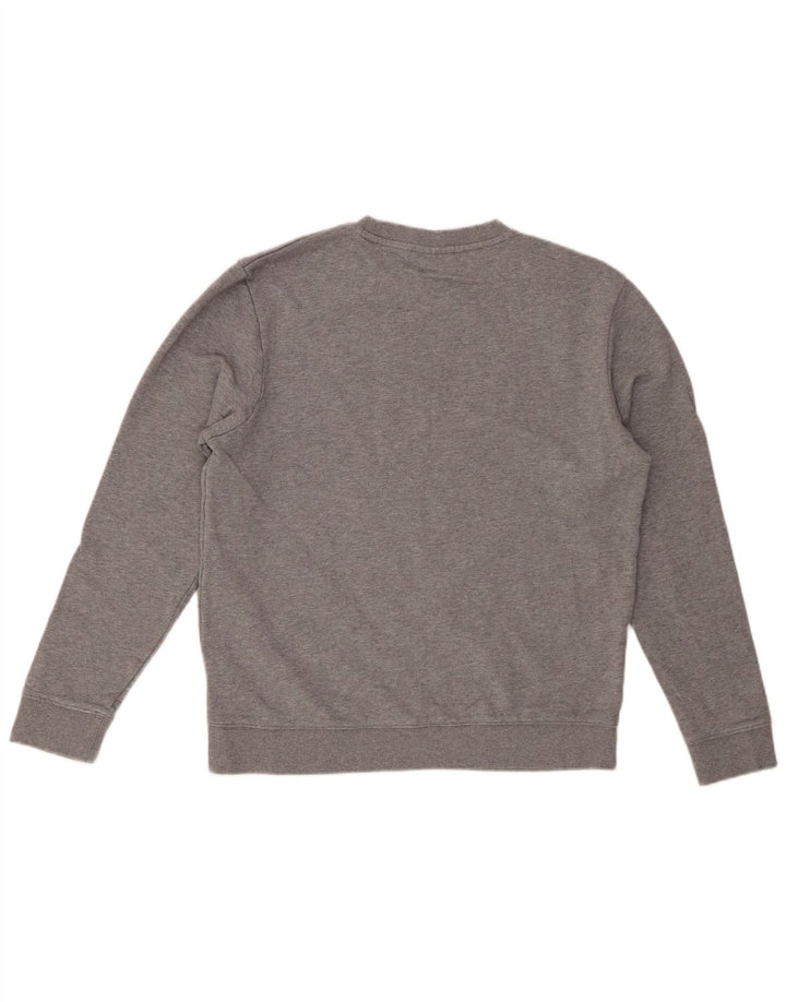 Damska bluza HUGO BOSS UK 14, średnia, szara, nakrapiana bawełna