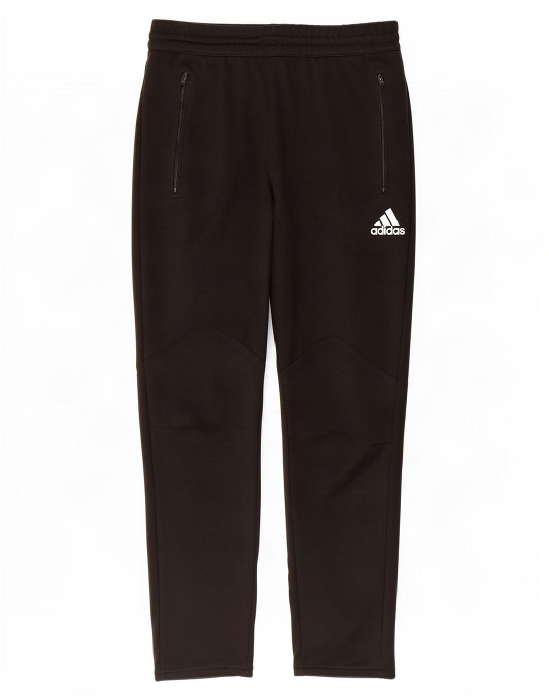 Męskie spodnie dresowe Adidas Climalite, duże, czarne, poliestrowe