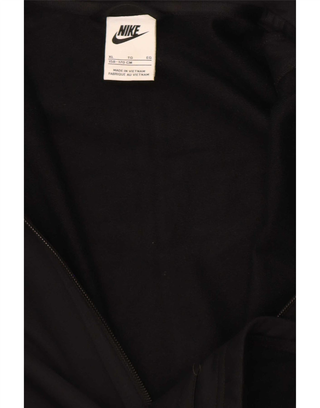Kurtka chłopięca Nike Dresowa Top 13-14 lat XL Czarna