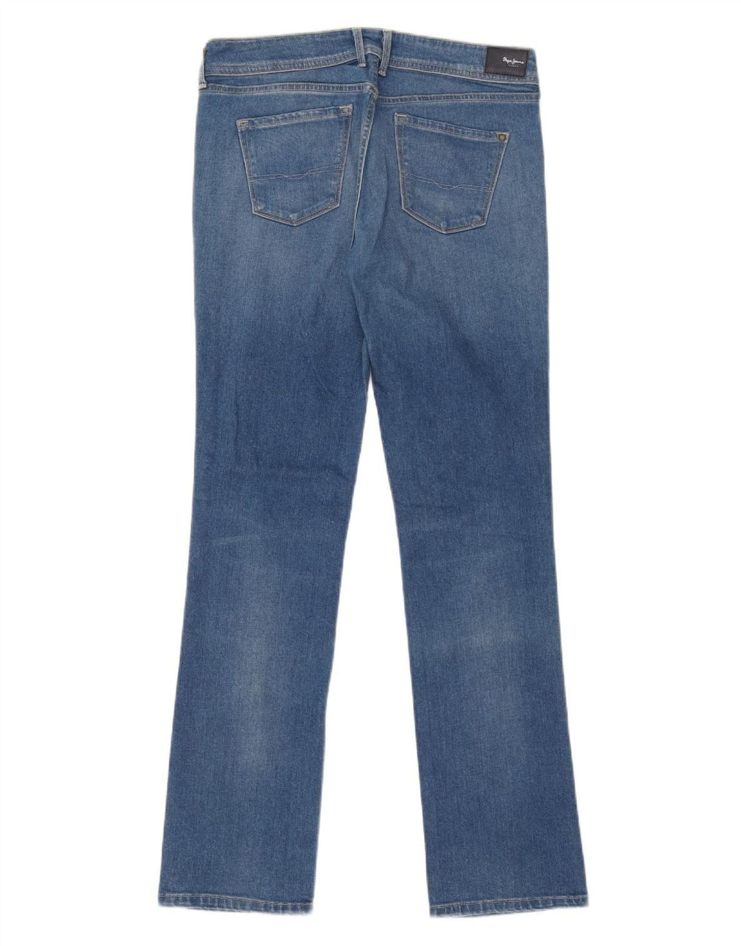 PEPE Jeans Damskie wąskie dżinsy W29 L32 Niebieskie bawełniane