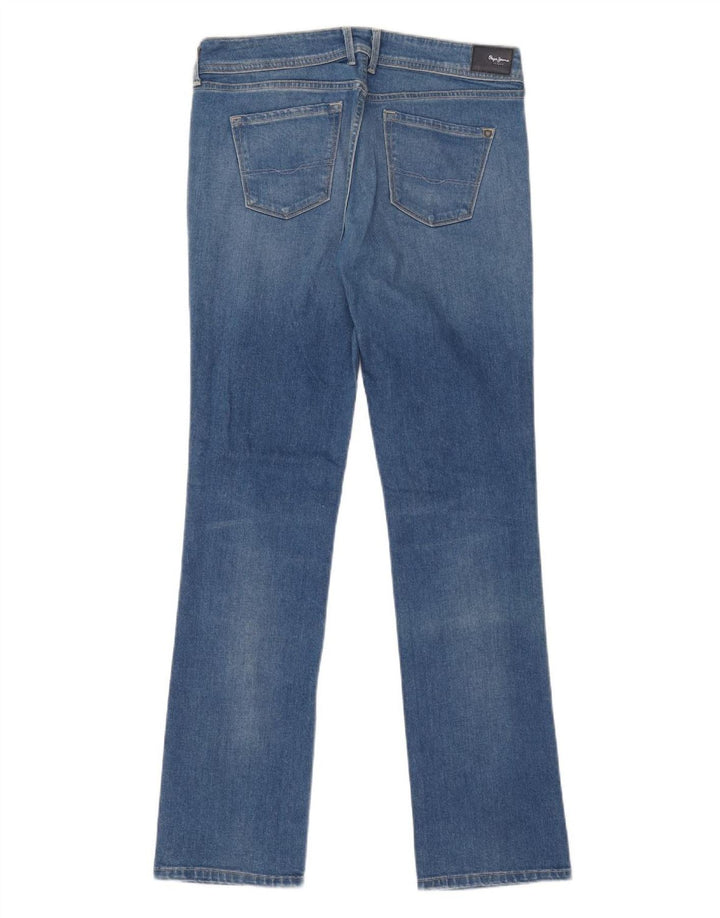 PEPE Jeans Damskie wąskie dżinsy W29 L32 Niebieskie bawełniane