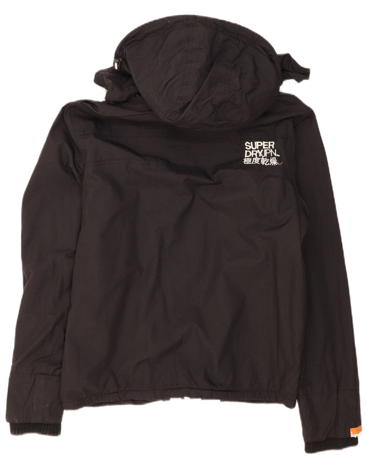 Damska kurtka wiatrówka Superdry The Windcheater UK 14, średnia czarna