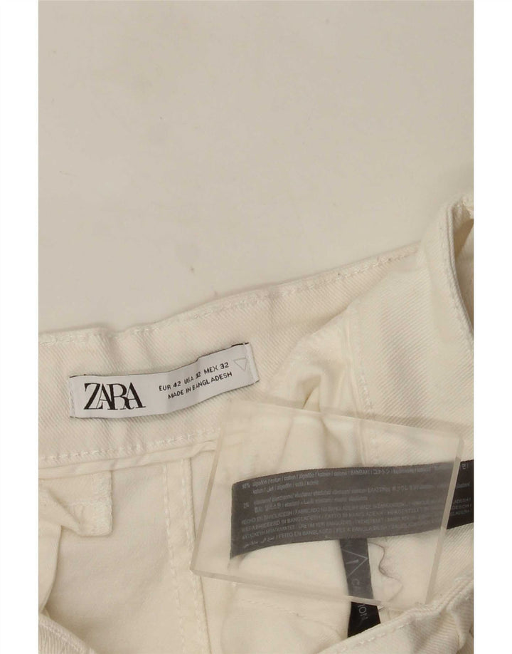 Męskie spodenki Chino Zara EU 42 Large W32 Biała bawełna