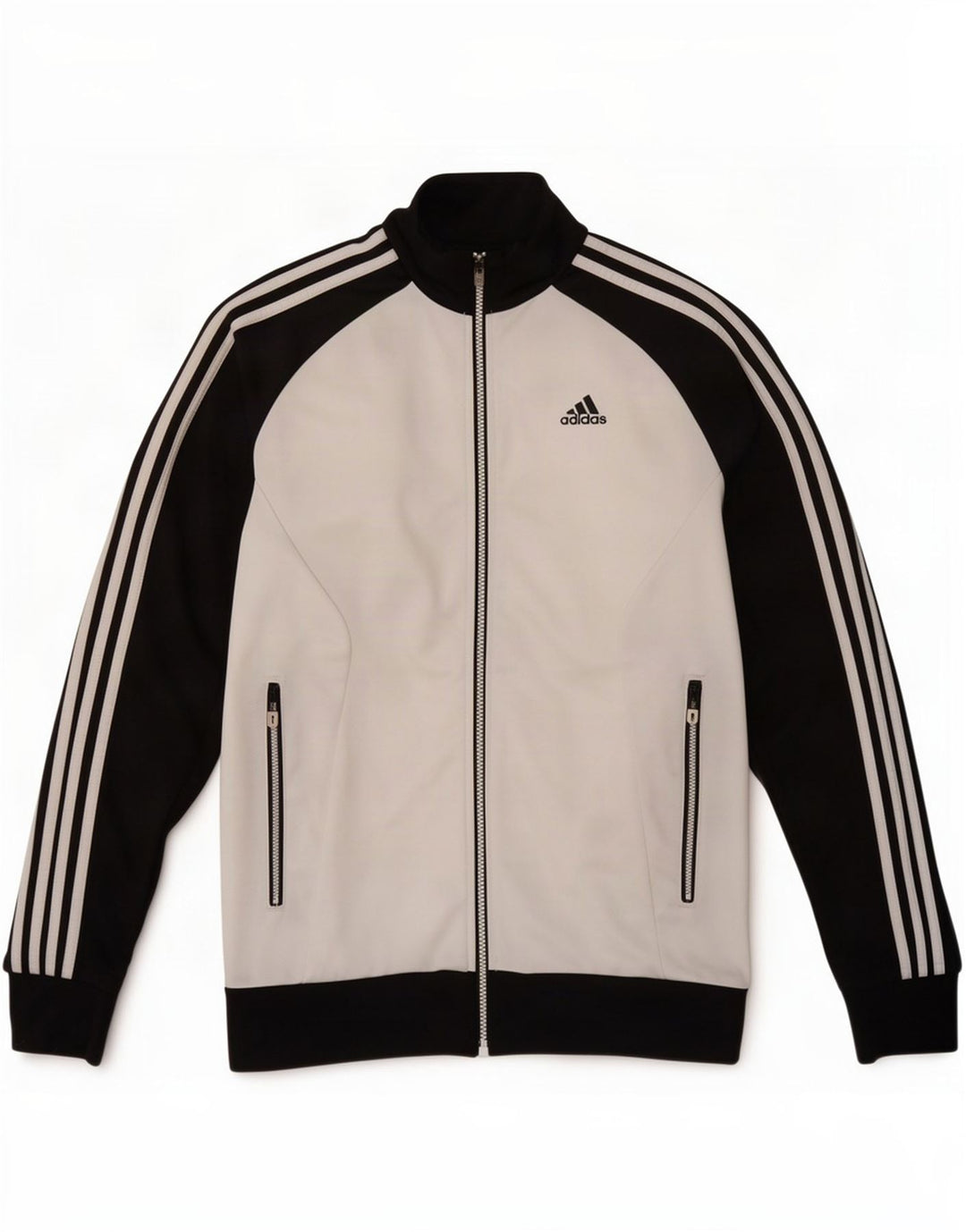 Adidas Męska bluza dresowa Top Jacket UK 34/36 Mały biały blok kolorów