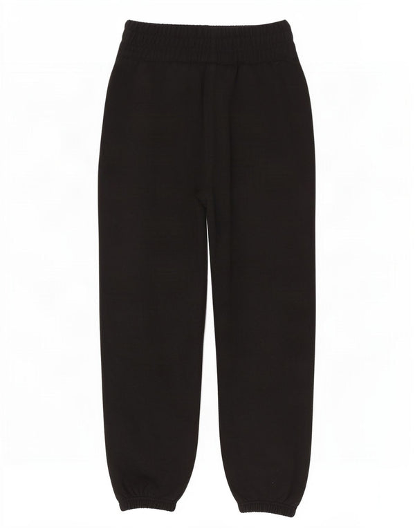 Damskie spodnie dresowe Adidas Joggers UK 12/14 Średnia czarna bawełna