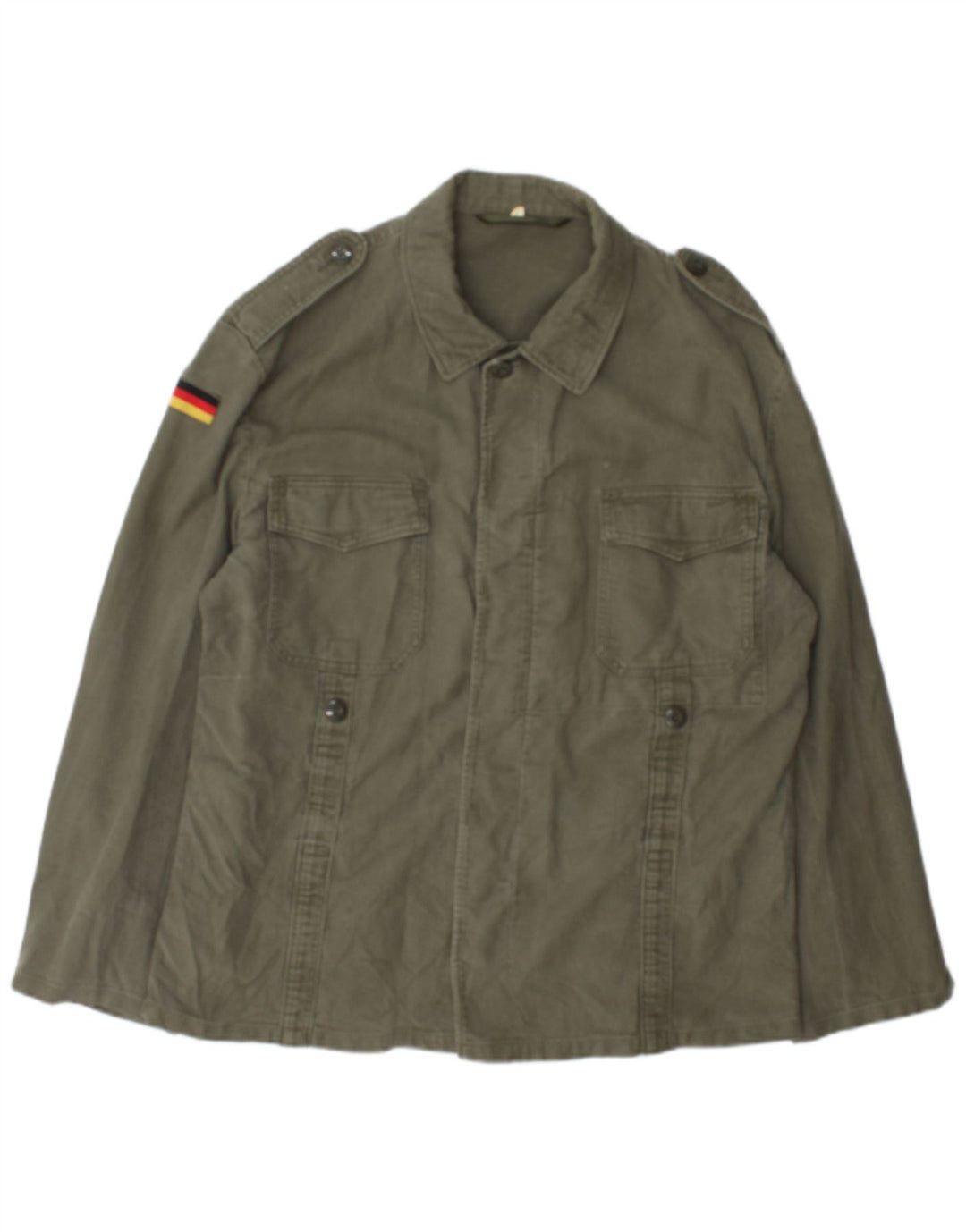 Męska kurtka wojskowa Vintage UK 40 Large Khaki
