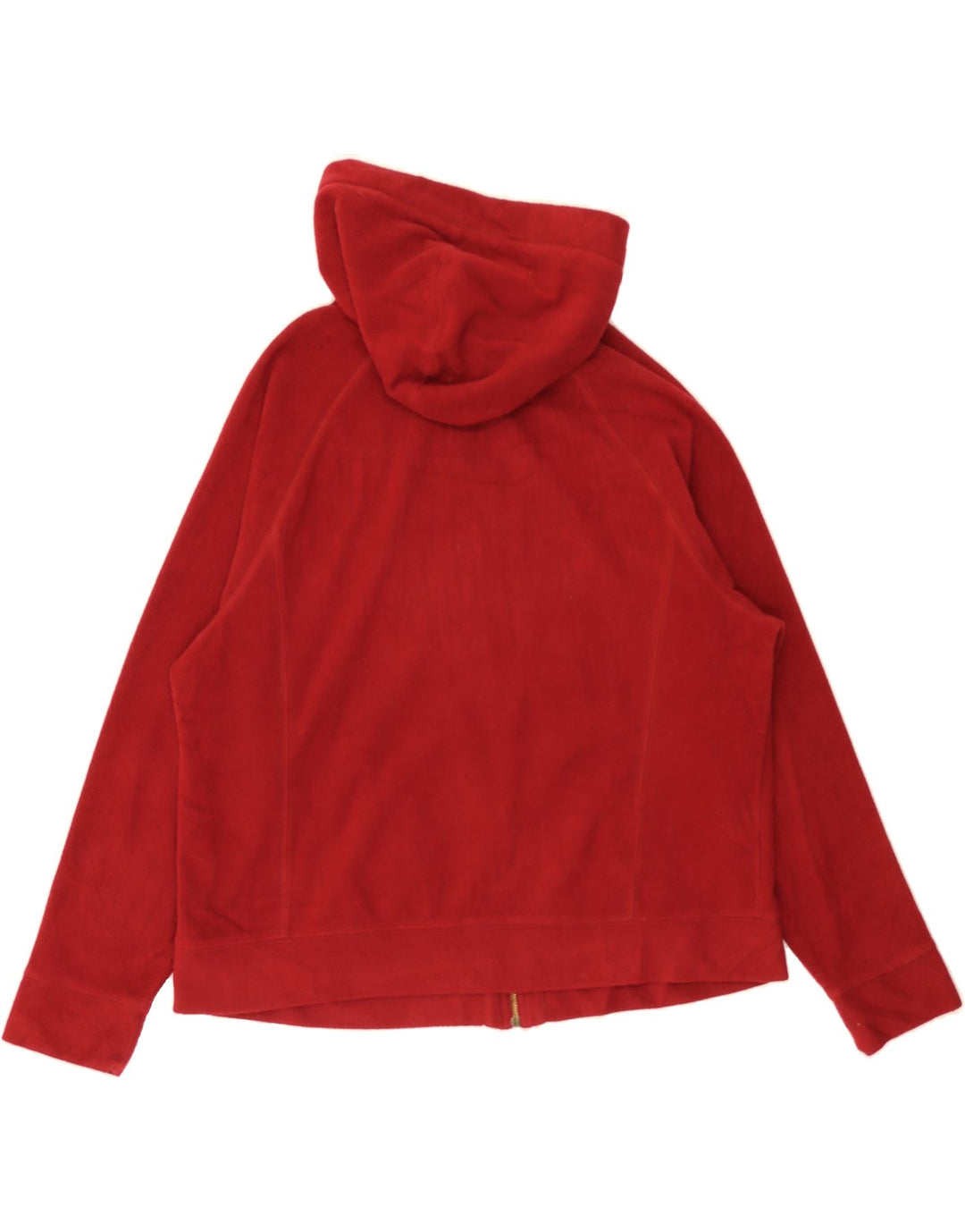 MOSSIMO Womens Hooded Fleece Jacket US 16/18 2XL Burgundy Polyester Vintage Mossimo and Second-Hand Mossimo from Messina Hembry 