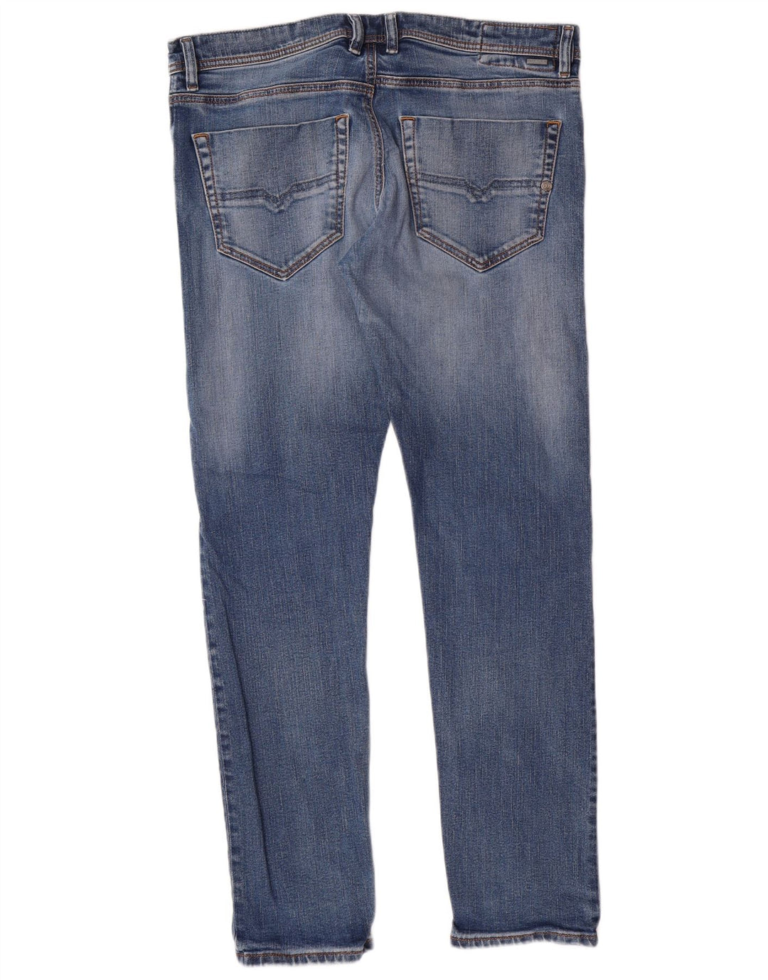 DIESEL Męskie Tepphar Carrot Slim Jeans W34 L32 Niebieskie bawełniane