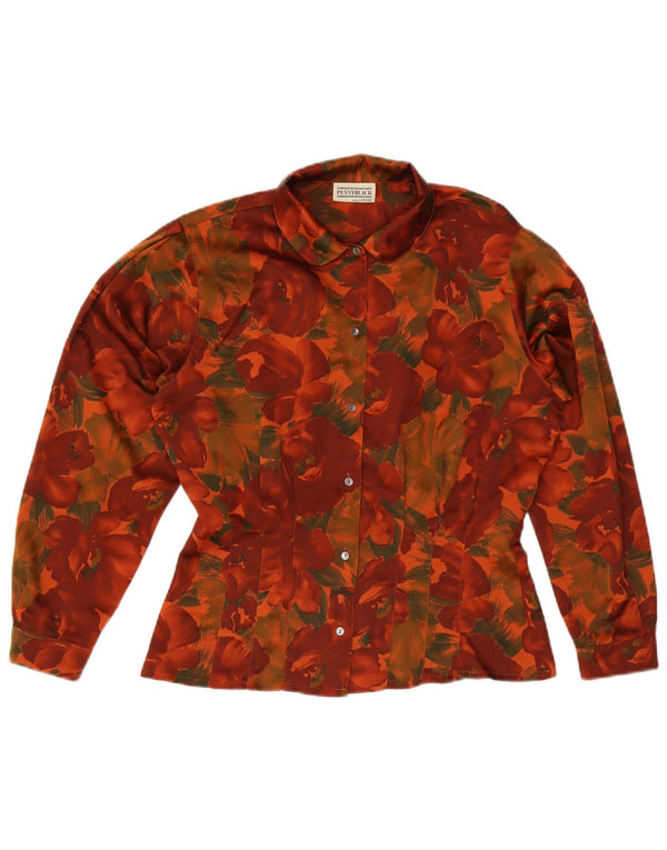 Czarna damska bluzka oversize Penny Black UK 10 Small Red Floral
