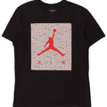 Męski T-shirt z grafiką Jordan, średni czarny bawełniany