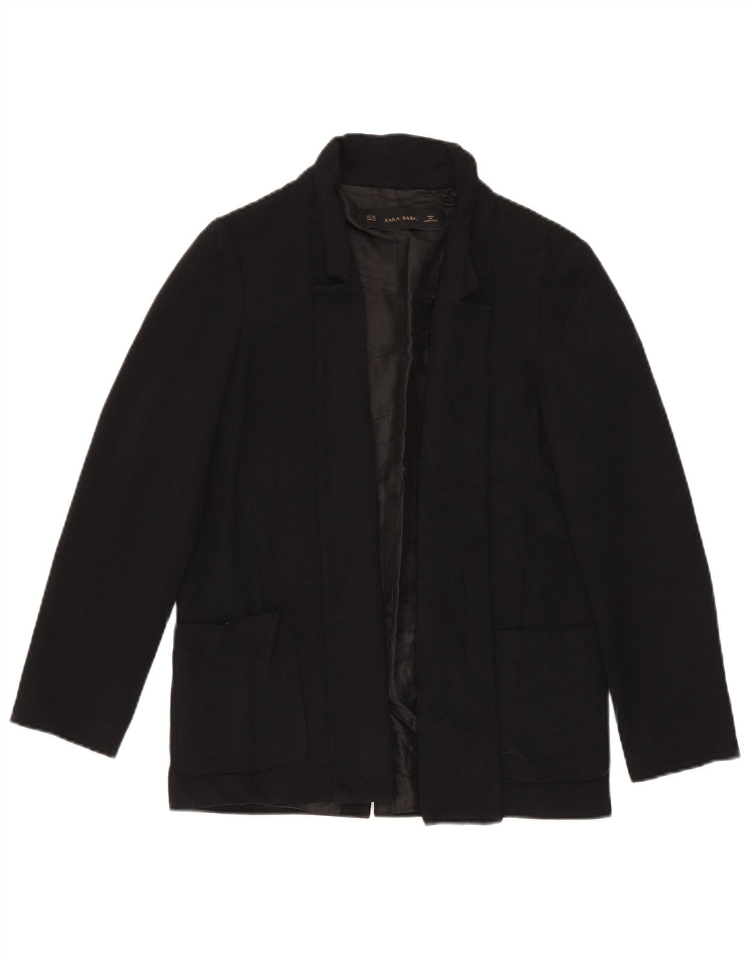 Damska marynarka Zara Open Oversize UK 6 XS czarna