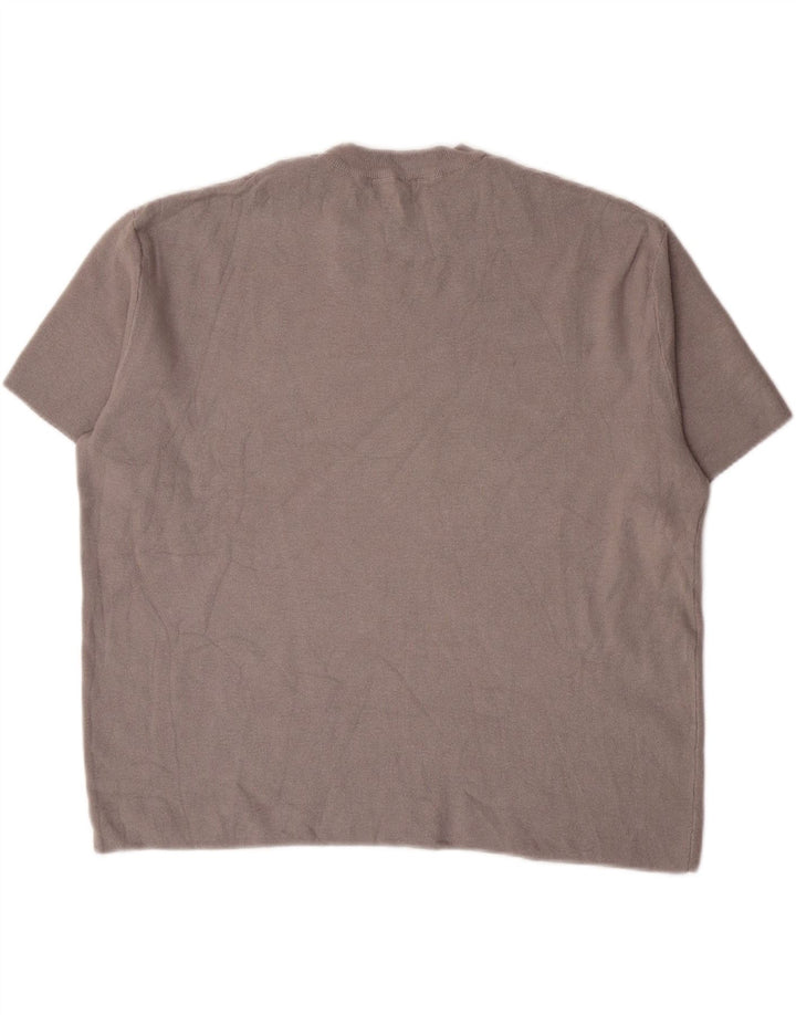 T-shirt męski Zara, średni szary