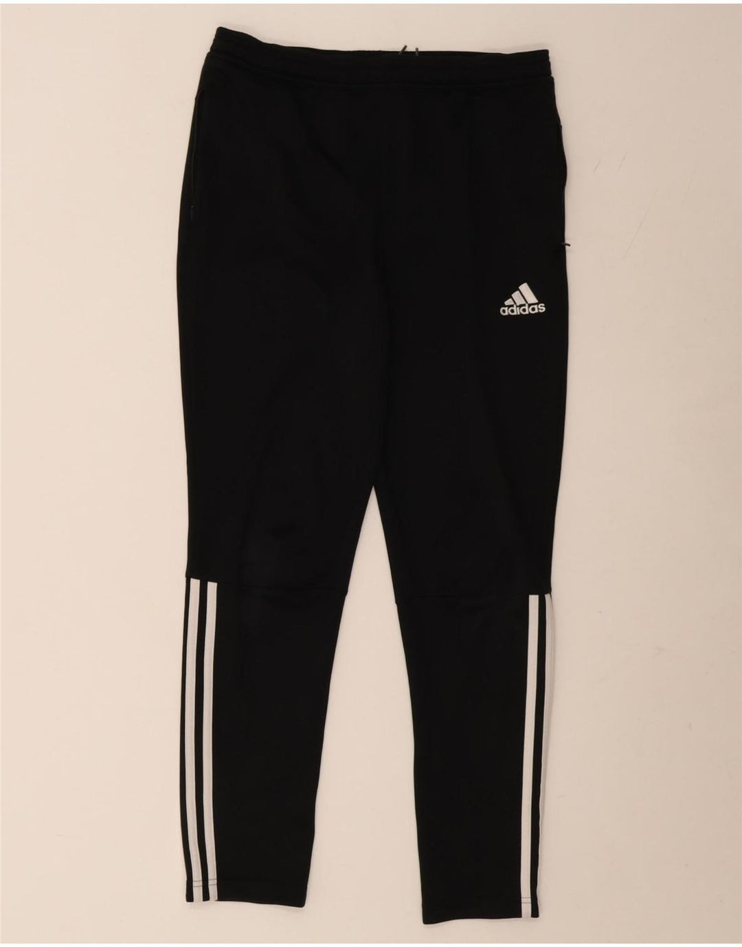 Chłopięce spodnie dresowe Adidas 13-14 lat, czarny poliester
