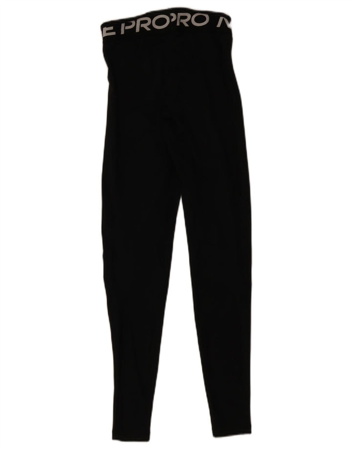 Damskie legginsy Nike Dri Fit Graphic UK 4 XS, czarny poliester