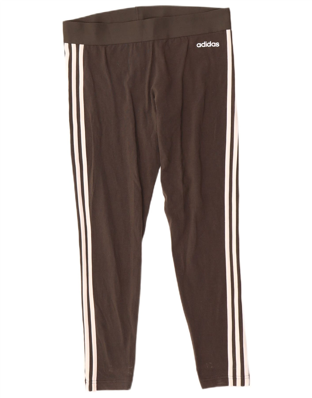 Legginsy damskie Adidas UK 16/18, duże, szare, bawełniane