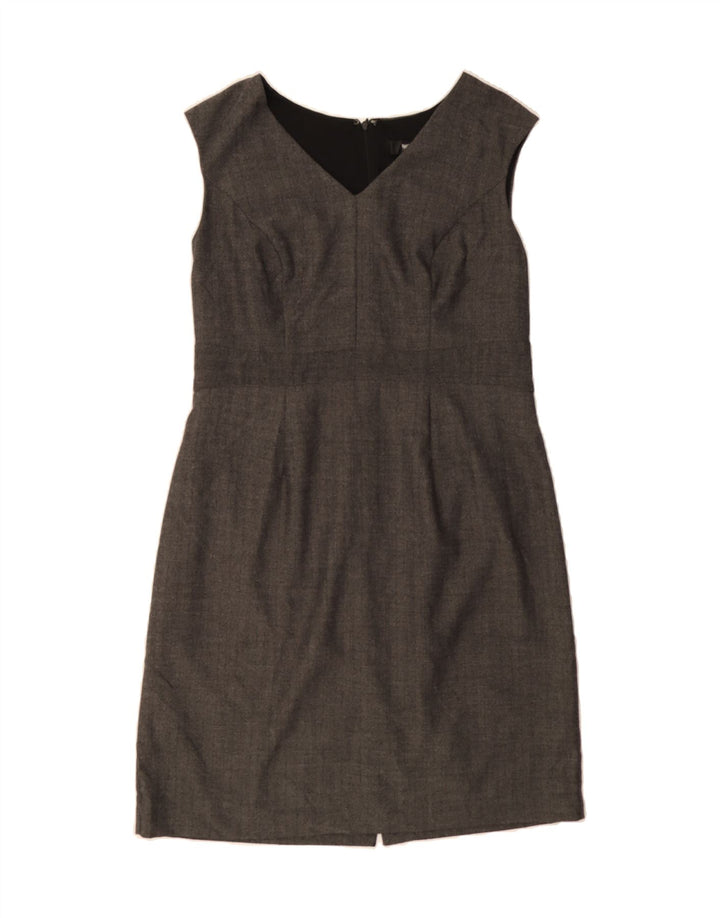 MOSSIMO Womens Sheath Dress US 14 XL Grey Herringbone Polyester Vintage Mossimo and Second-Hand Mossimo from Messina Hembry 