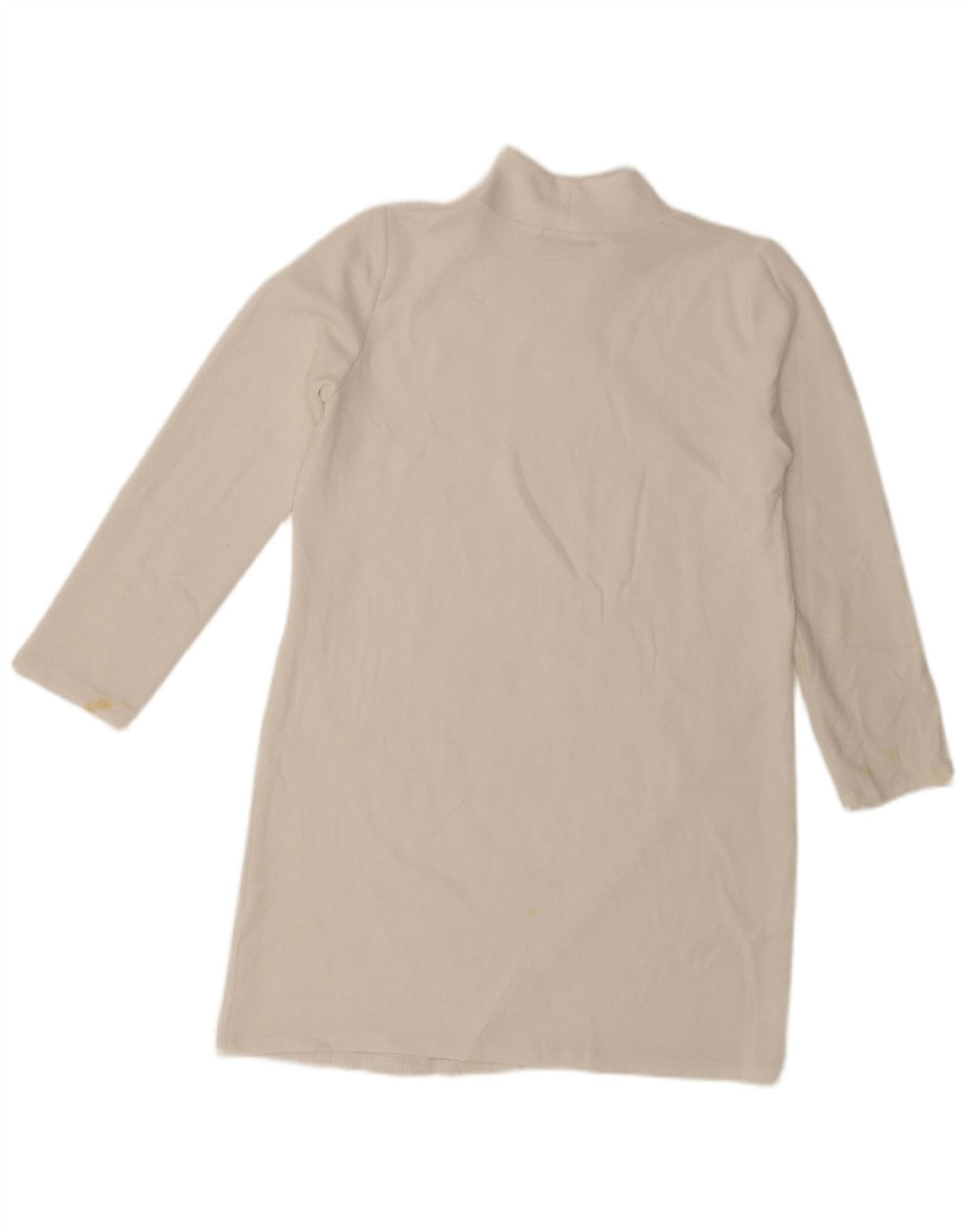 Damska sukienka sweterkowa Zara UK 14, średnia biel