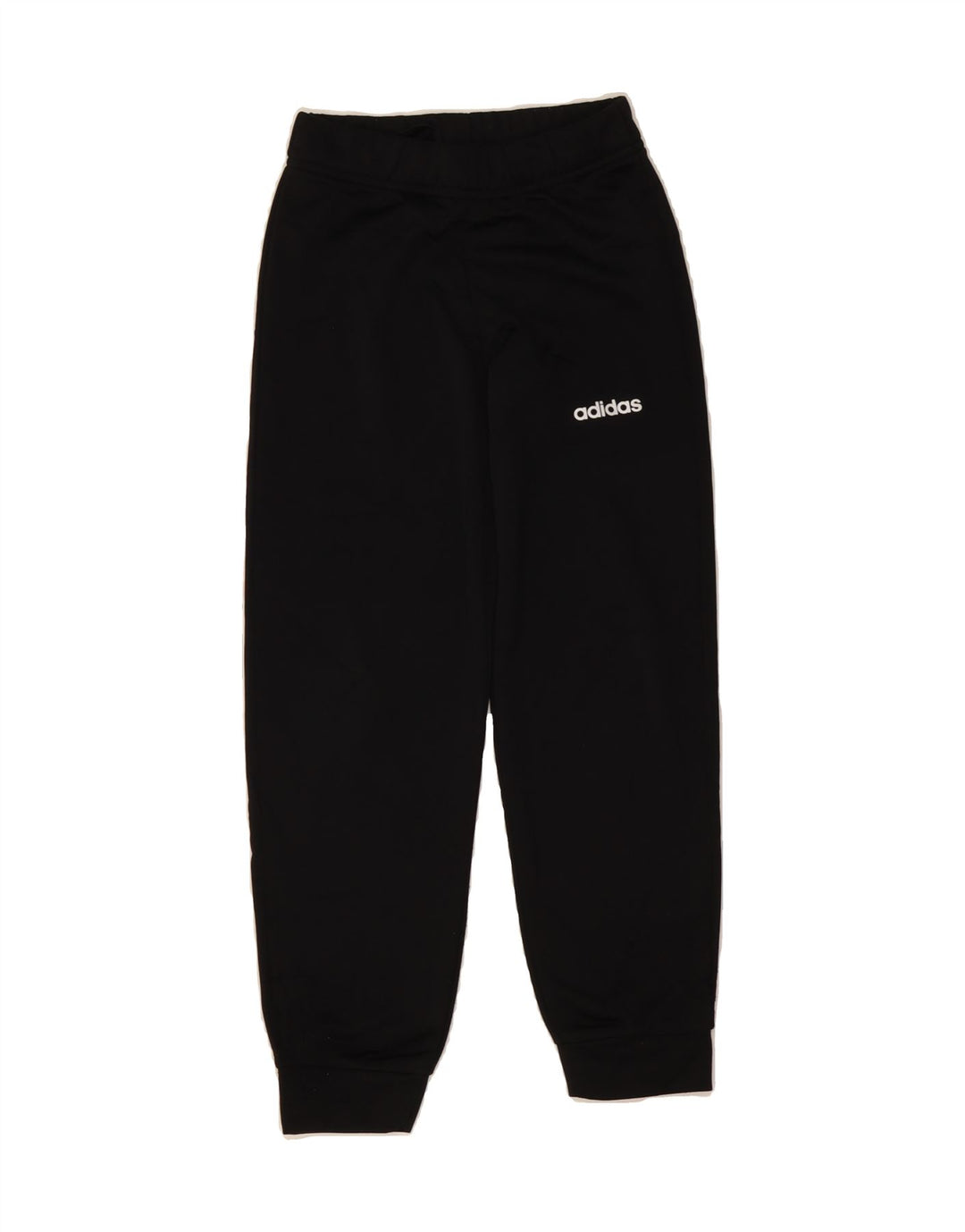 ADIDAS Boys Tracksuit Trousers Joggers 7-8 Years  Black Polyester Vintage Adidas and Second-Hand Adidas from Messina Hembry 