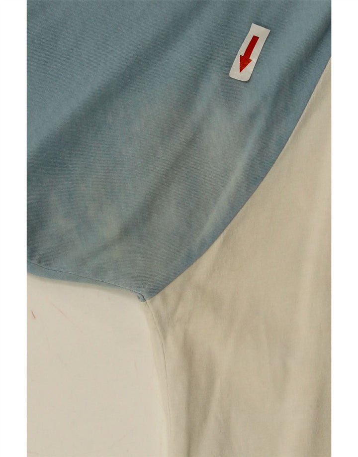 Męski T-shirt Puma z grafiką, duży, biały, z blokami kolorów