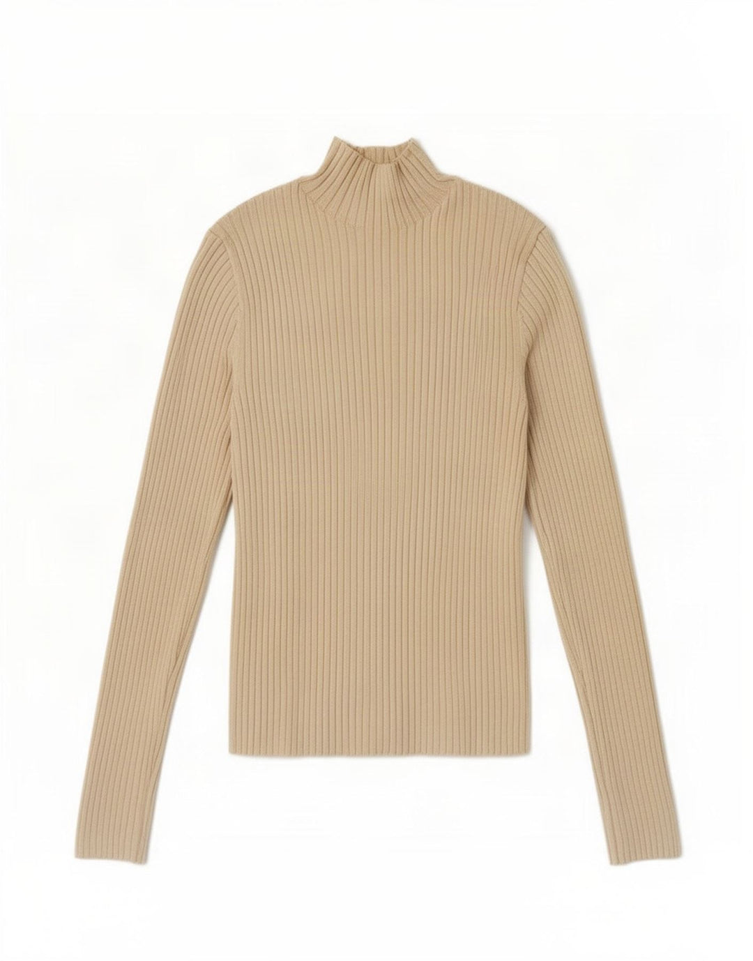 Sweter damski Zara z golfem UK 12 średni złamanej bieli