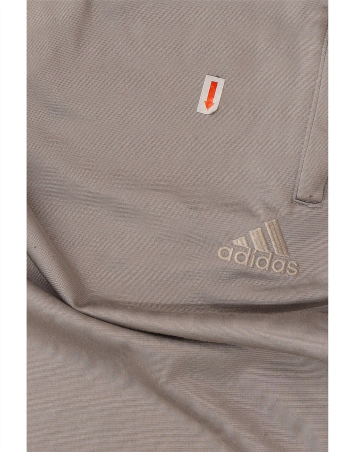 Męskie spodnie dresowe ADIDAS UK 40/42 Średni szary poliester