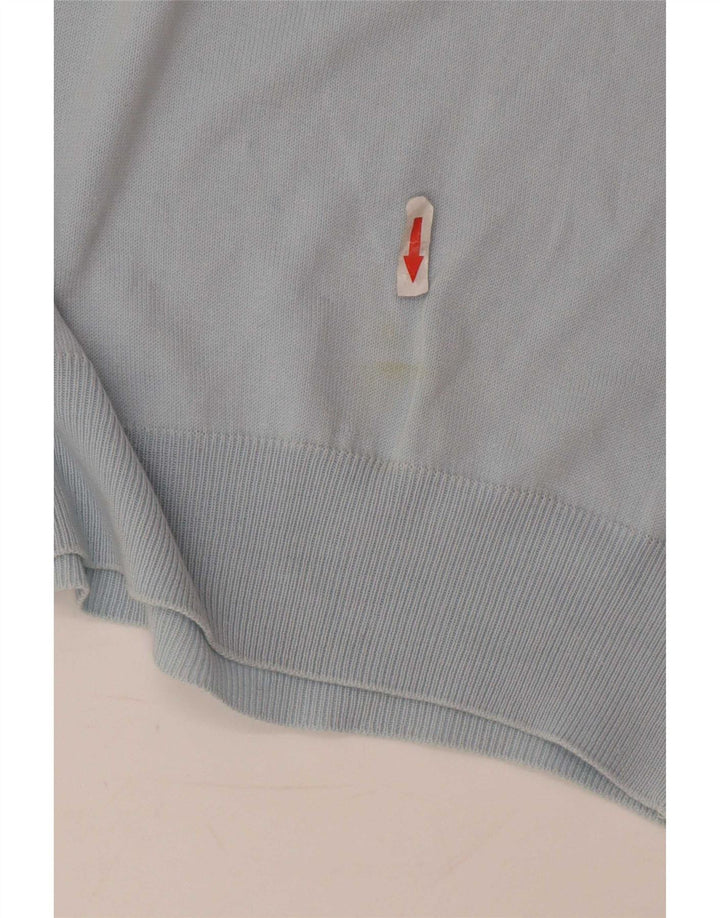 Męski sweter z okrągłym dekoltem Les Copains IT 46 Small Blue