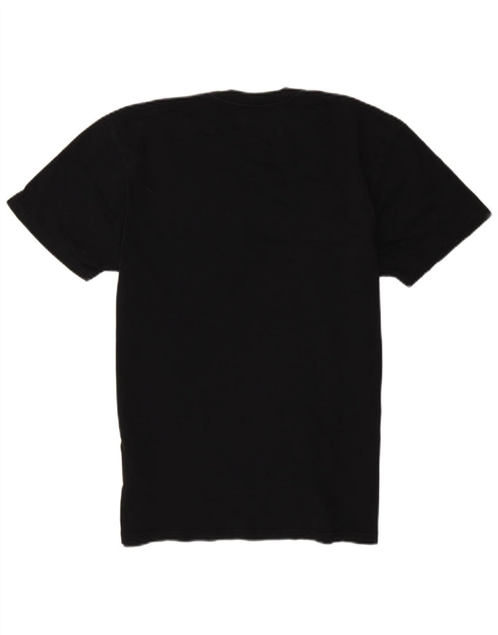 Męski T-shirt Vans o klasycznym kroju z grafiką, średni czarny, bawełniany