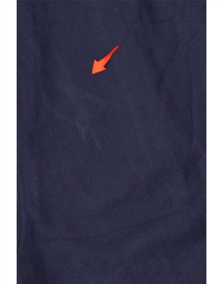 FILA Mens Sport Shorts Small Navy Blue Striped Cotton