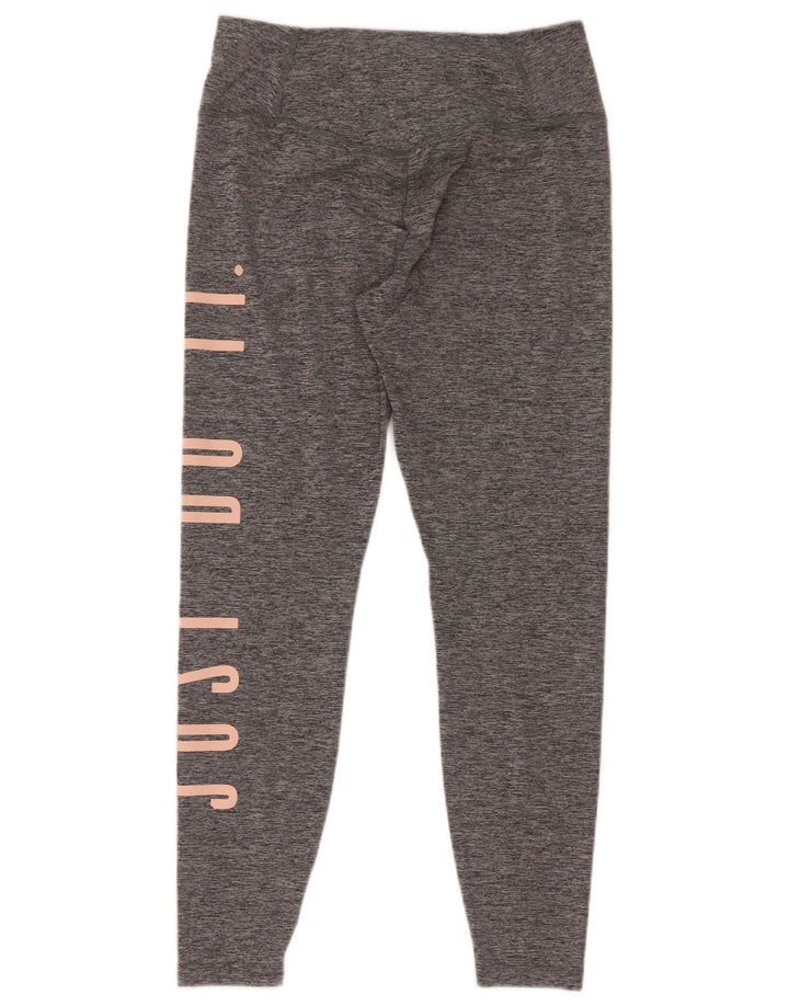 Damskie legginsy Nike Graphic UK 12, średnioszare, poliestrowe plamki