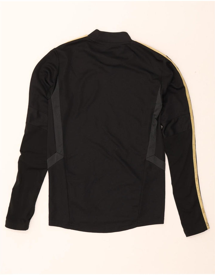 Męska koszulka ADIDAS Real Madryt z długim rękawem XS, czarna, poliestrowa