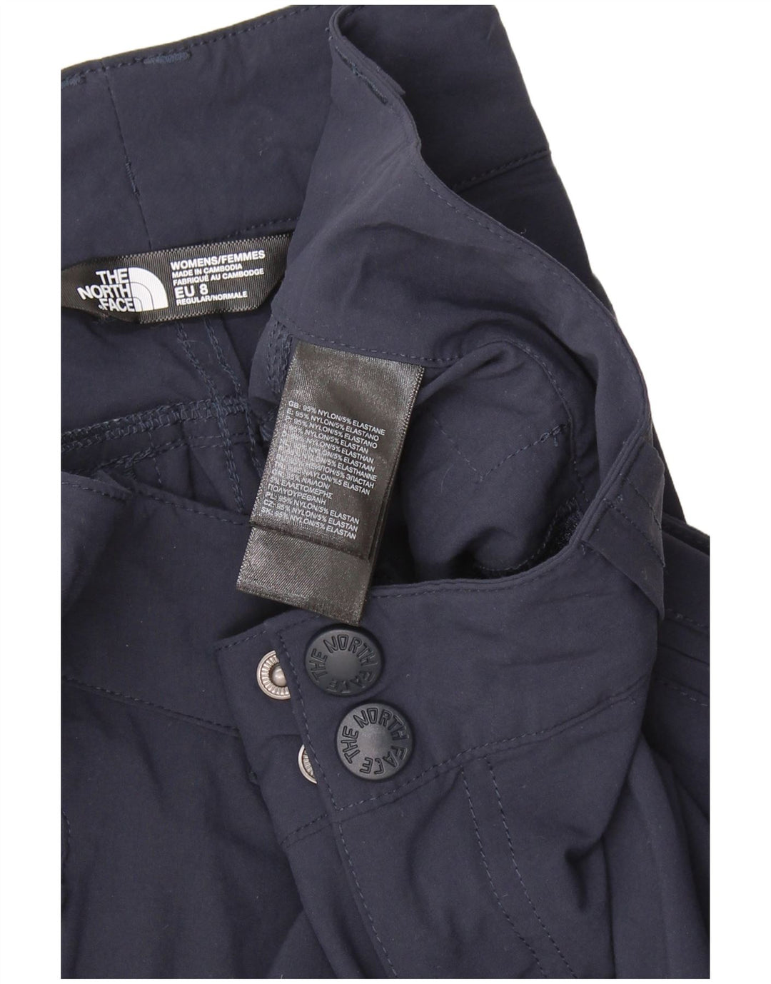 Damskie spodnie typu slim casual THE NORTH FACE EU 8 Small W30 L30 granatowe