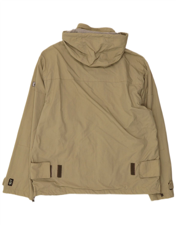 Męska kurtka przeciwdeszczowa z kapturem INVICTA UK 44 2XL Zielony poliamid