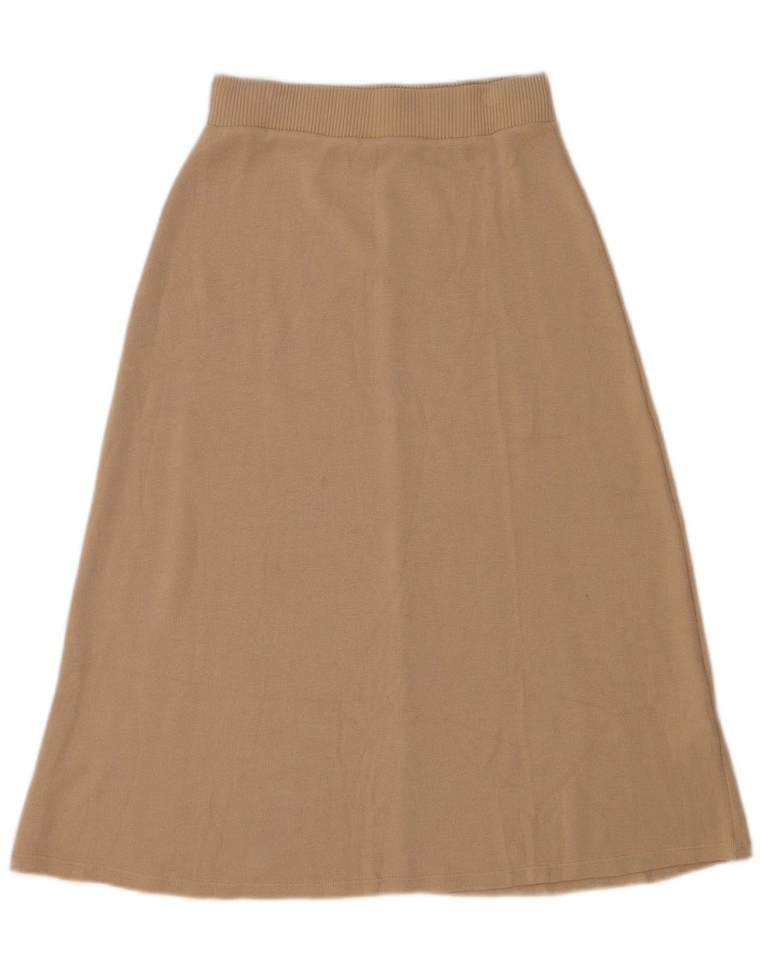 Spódnica midi damska Zara Medium W28 Beżowa Wiskoza