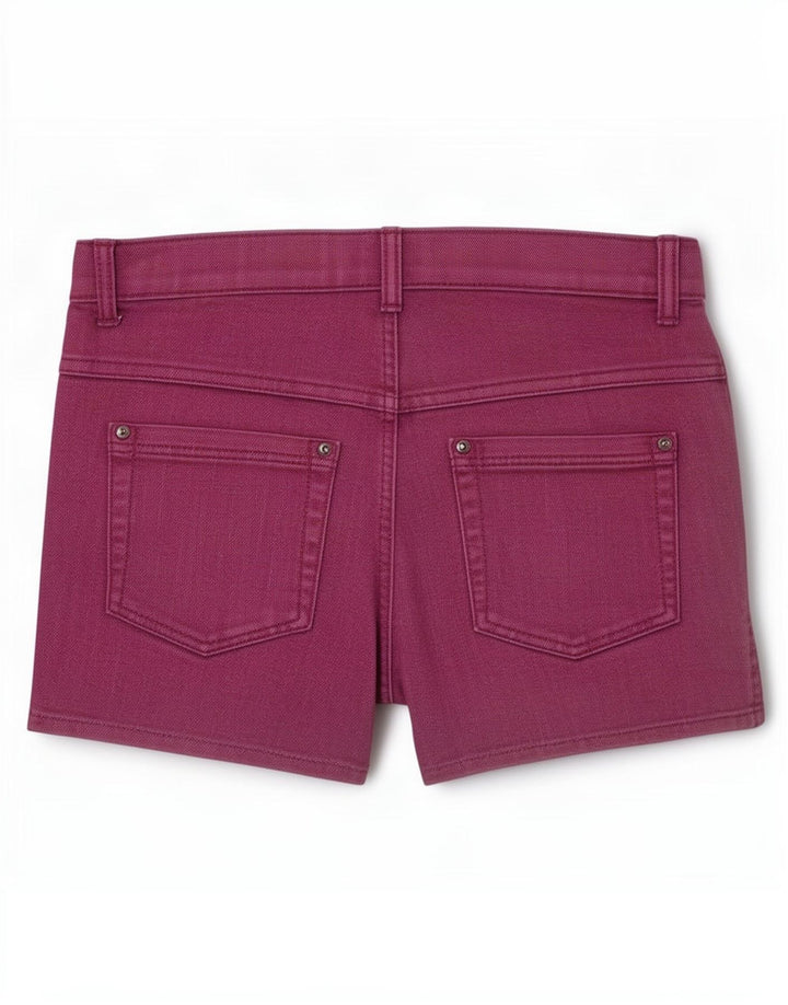 Damskie spodenki jeansowe Benetton Medium W28 fioletowe