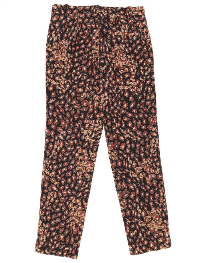 Damskie spodnie casual Marks & Spencer z abstrakcyjnym wzorem UK 8 Small W26 L25