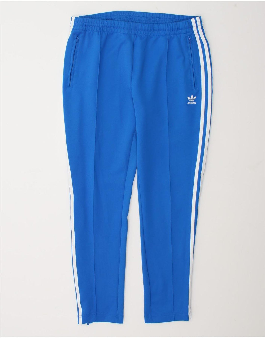 Damskie spodnie dresowe Adidas UK 18 XL Niebieski poliester