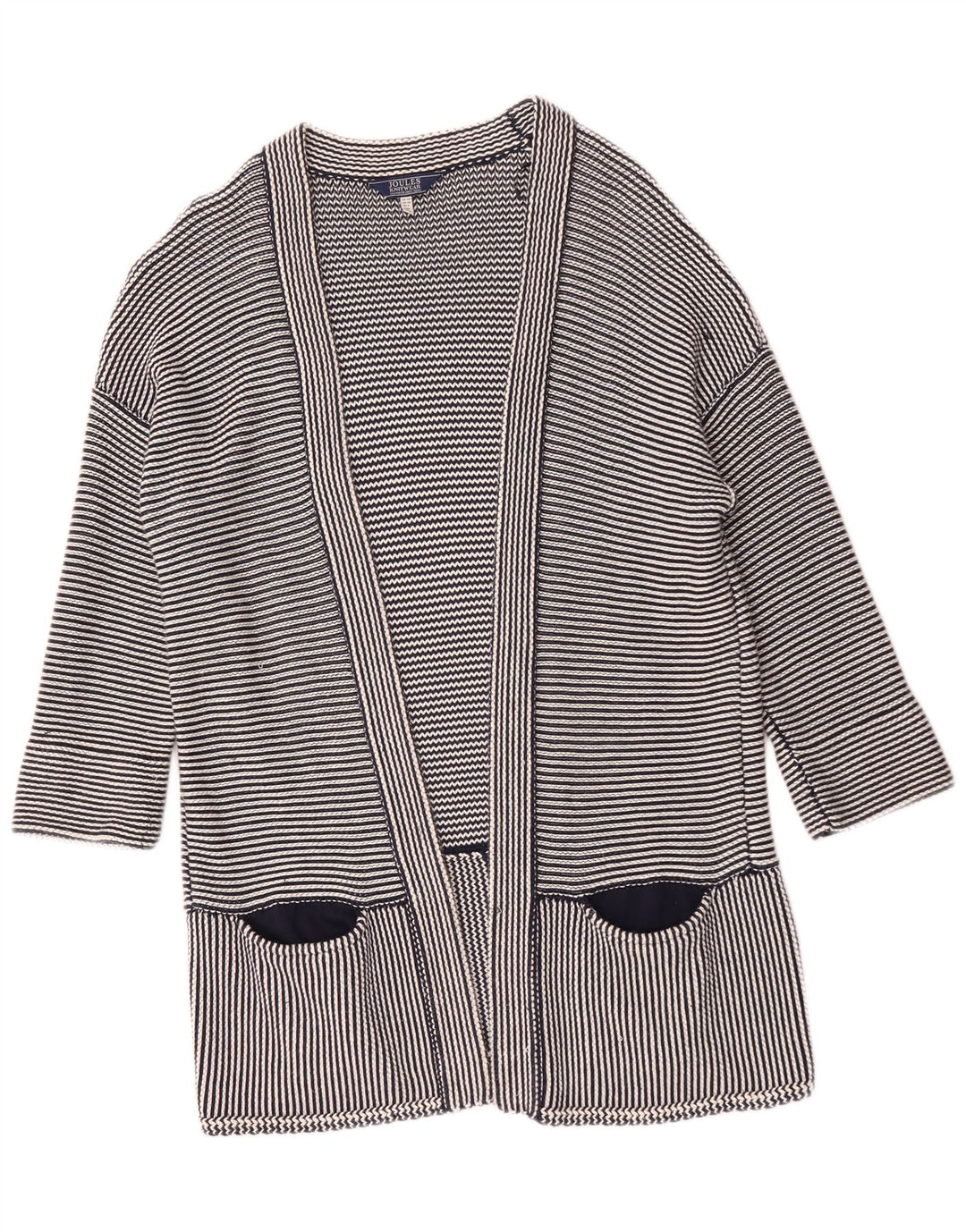 Damski sweter oversize Joules Longline Cardigan UK 14, duży niebieski