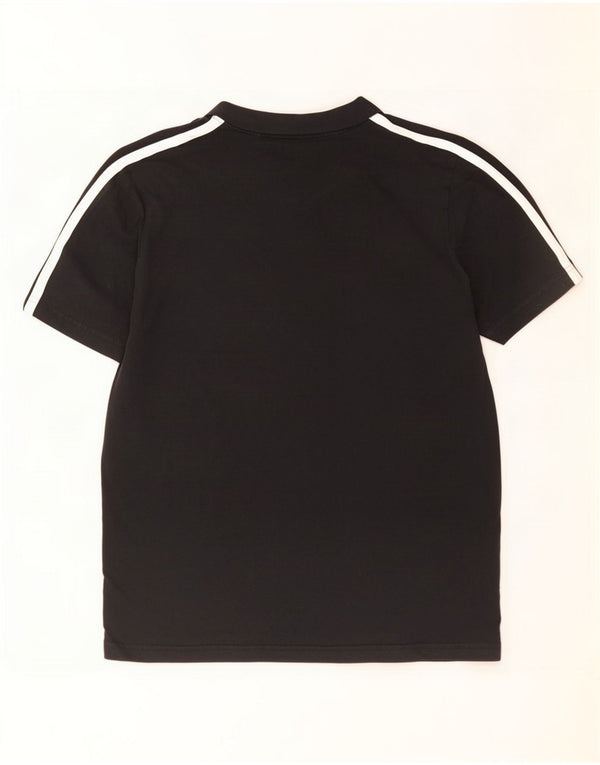 Adidas Męski T-shirt Top Średni Czarny Bawełniany