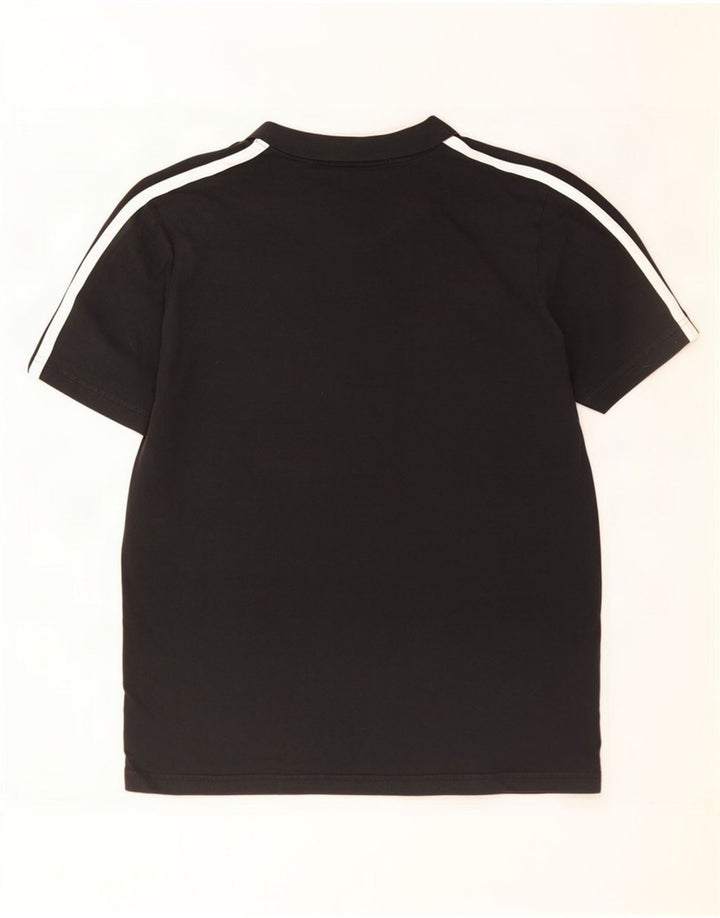 Adidas Męski T-shirt Top Średni Czarny Bawełniany