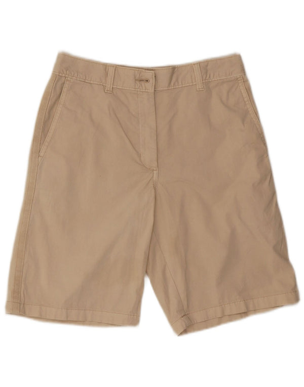 Marks & Spencer Damskie spodenki Chino UK 8 Small W27 Beżowa bawełna