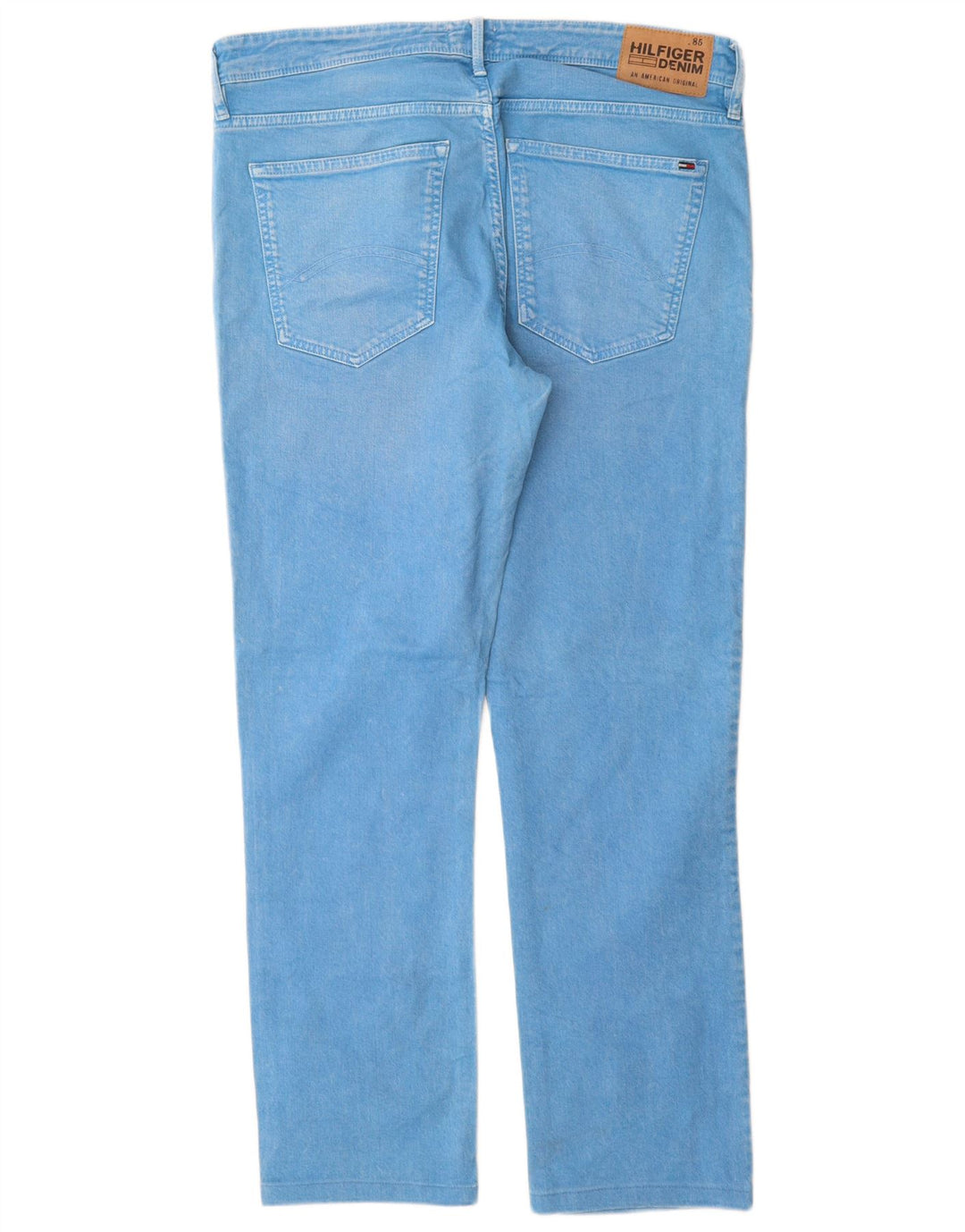 Męskie proste dżinsy Tommy Hilfiger W36 L30 Niebieskie bawełniane