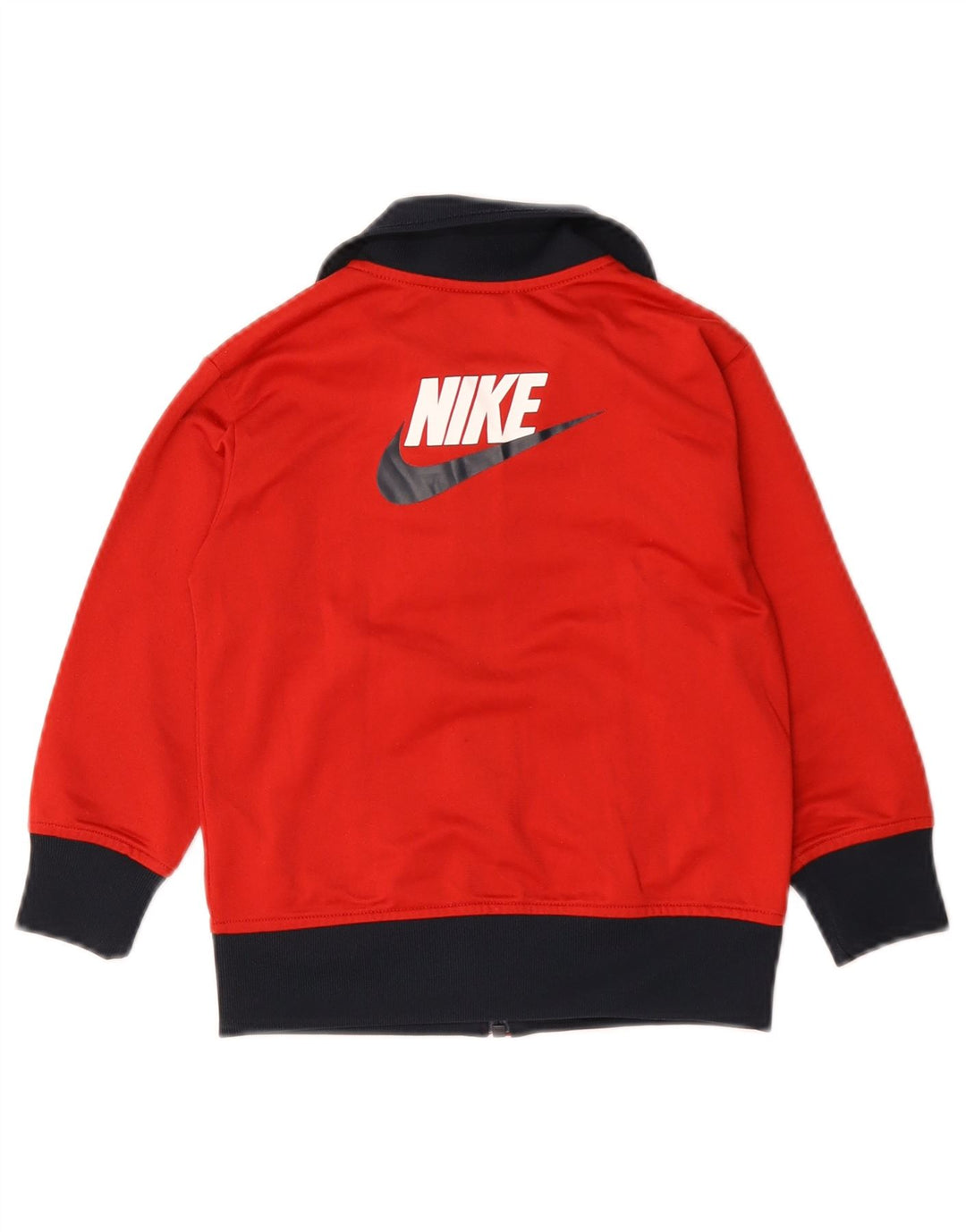 Chłopięca kurtka dresowa Nike Graphic 4-5 lat, mała, czerwona, z blokami kolorów